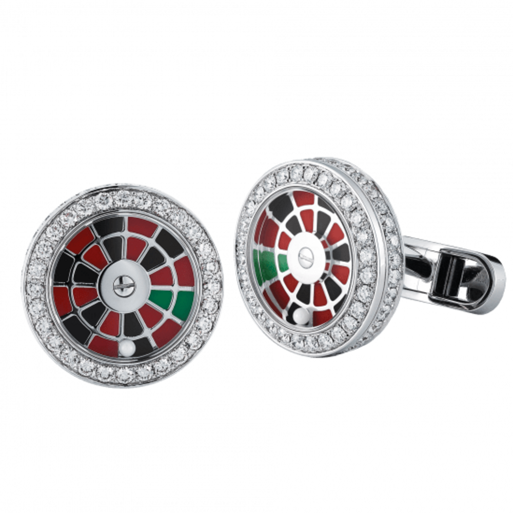 Diamond Roulette Cufflinks