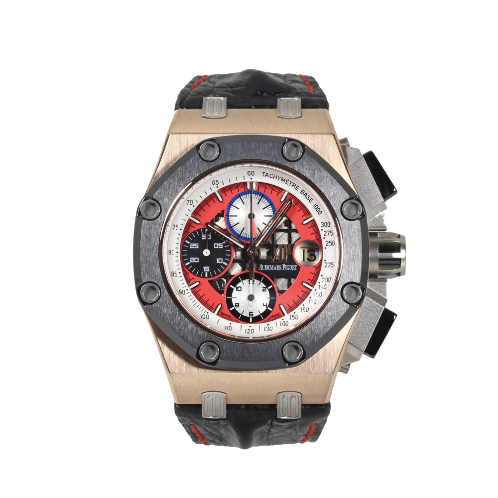 Royal Oak Offshore Ruben Barrichello Iii Rose Gold Men s Watch